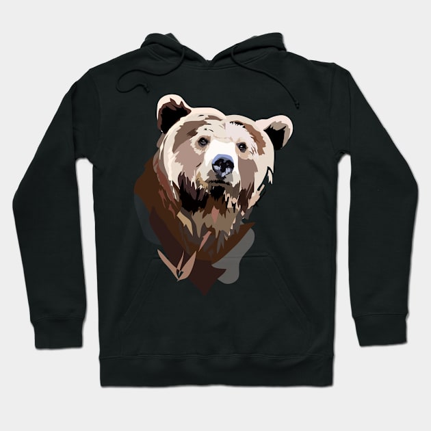 Bear Hoodie by littleanimals